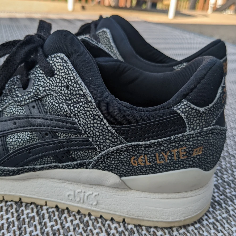ASICS Gel Lyte 3 'Black Stingray'‎ sneakers size 8